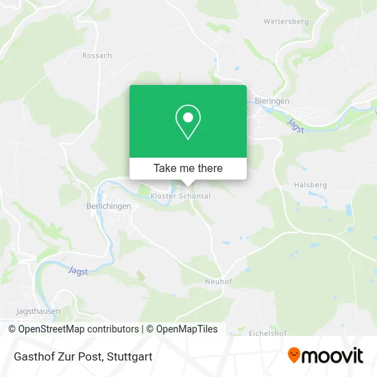 Gasthof Zur Post map