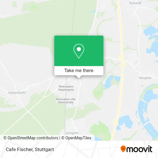 Cafe Fischer map