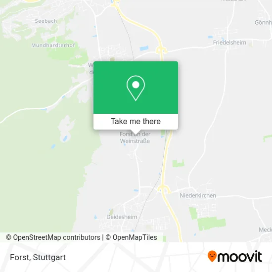 Forst map