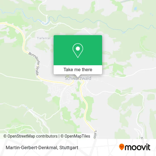 Martin-Gerbert-Denkmal map