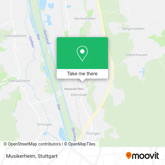 Musikerheim map