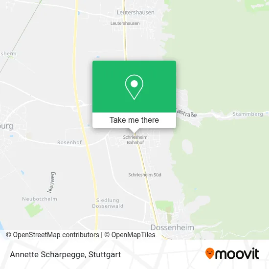 Annette Scharpegge map