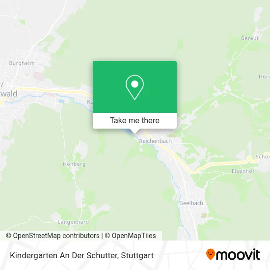 Kindergarten An Der Schutter map