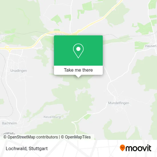 Lochwald map