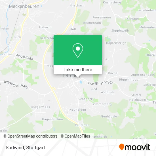 Südwind map