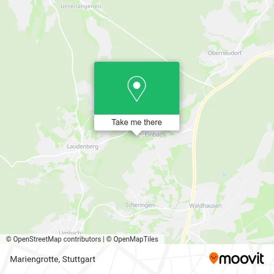 Mariengrotte map
