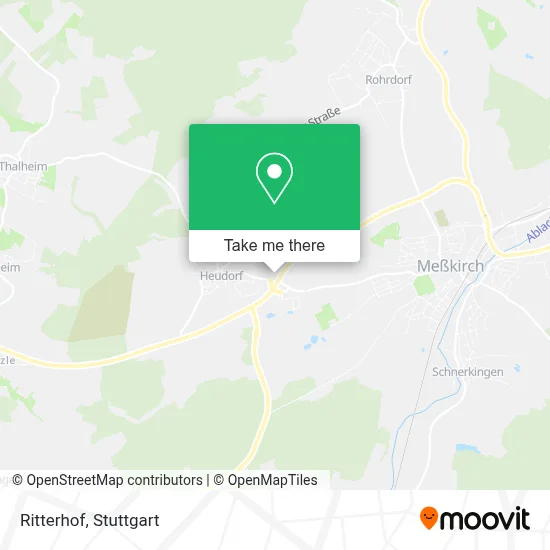 Ritterhof map