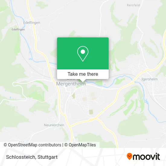 Schlossteich map
