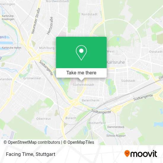 Facing Time map