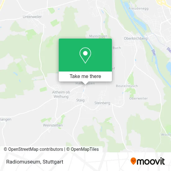 Radiomuseum map