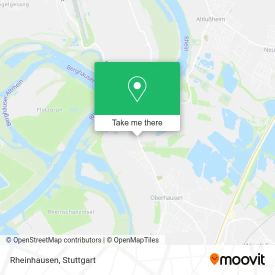 Rheinhausen map