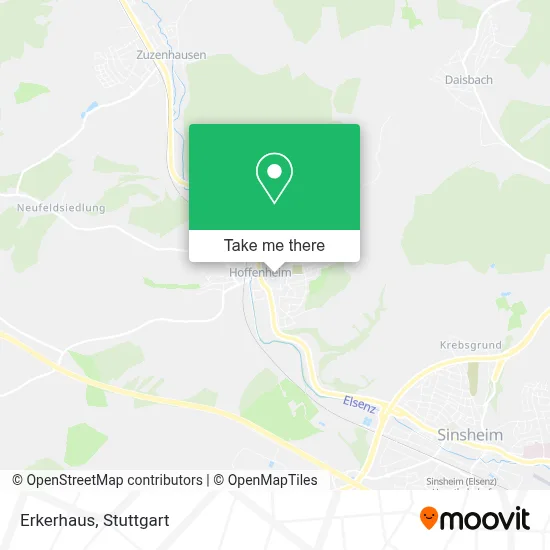 Erkerhaus map
