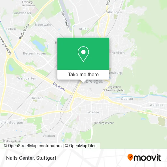 Nails Center map