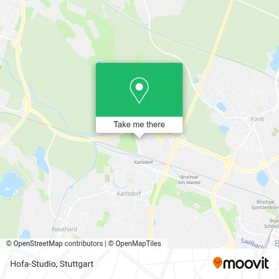 Hofa-Studio map