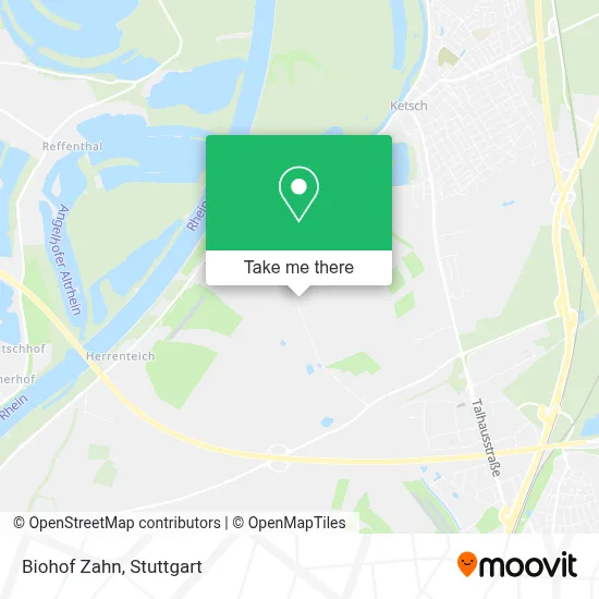 Biohof Zahn map