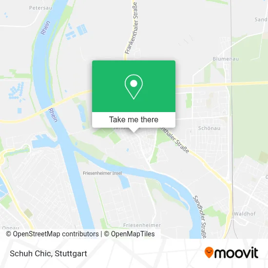 Schuh Chic map