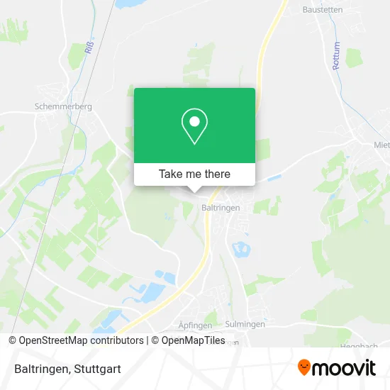 Baltringen map