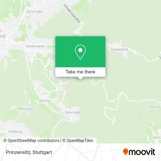 Prinzensitz map