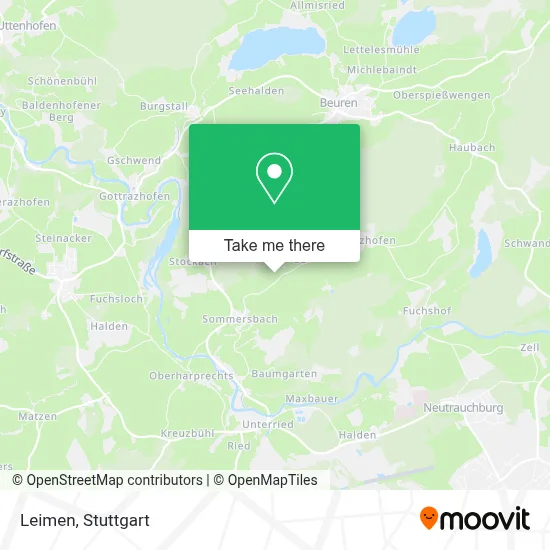 Leimen map