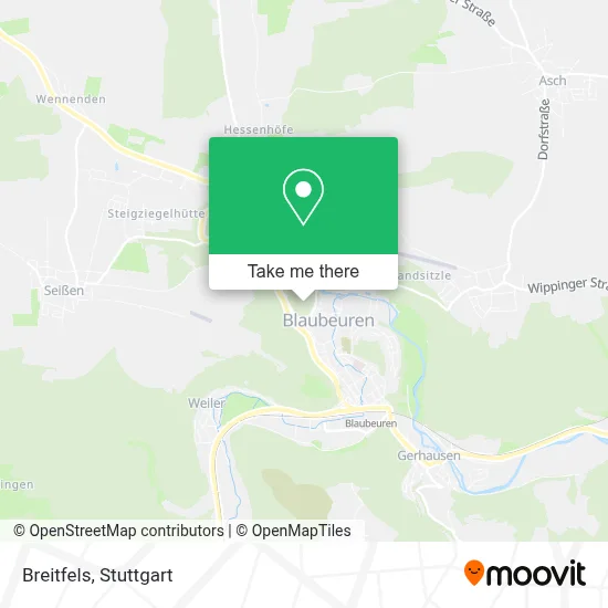 Breitfels map