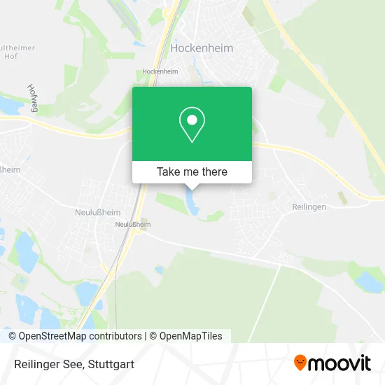 Reilinger See map