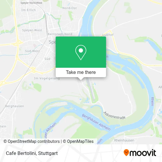 Cafe Bertolini map