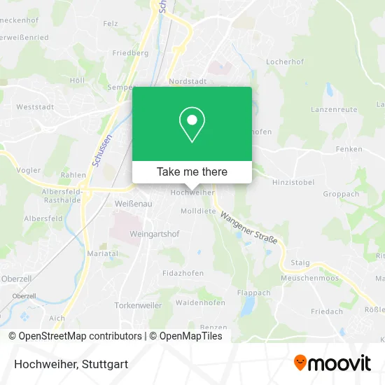 Hochweiher map