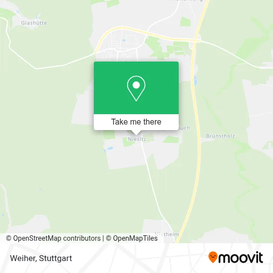 Weiher map