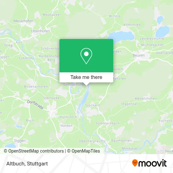 Altbuch map