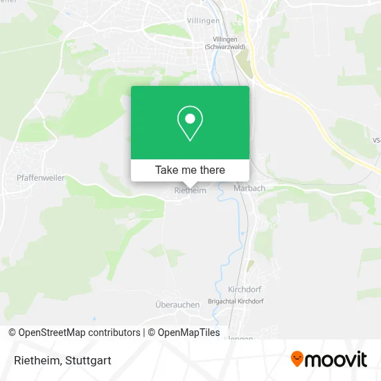 Rietheim map