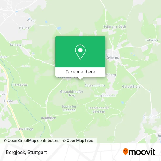 Bergjock map