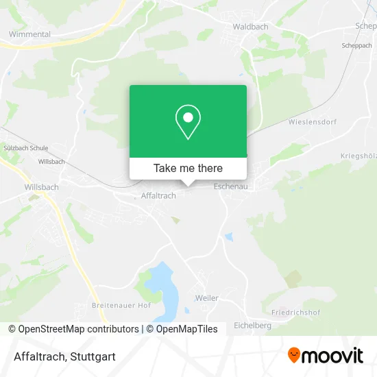 Affaltrach map