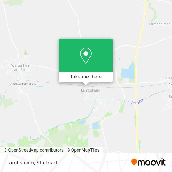 Lambsheim map