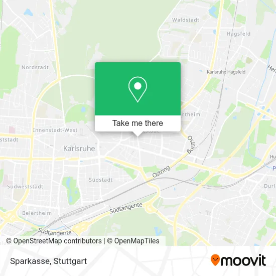 Sparkasse map