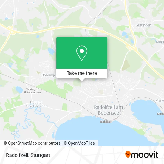 Radolfzell map