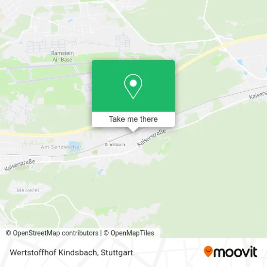 Wertstoffhof Kindsbach map