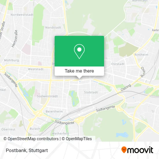 Postbank map