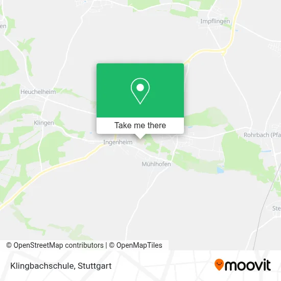 Klingbachschule map