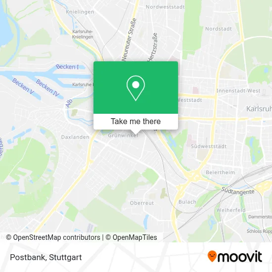 Postbank map