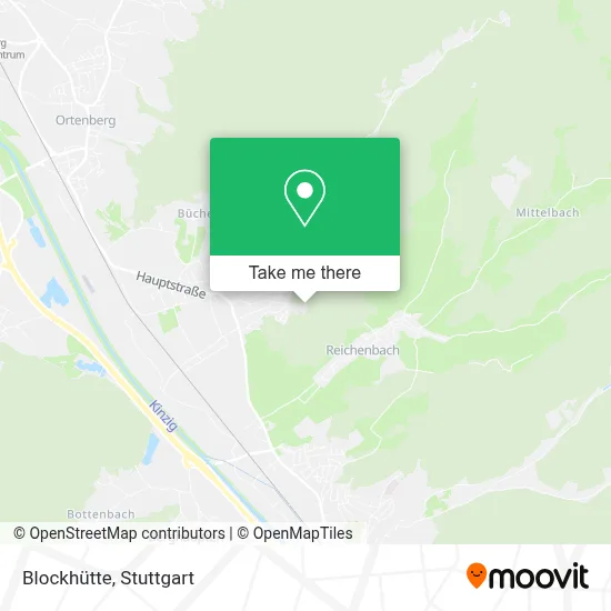 Blockhütte map