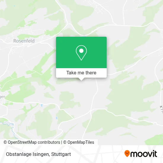 Obstanlage Isingen map