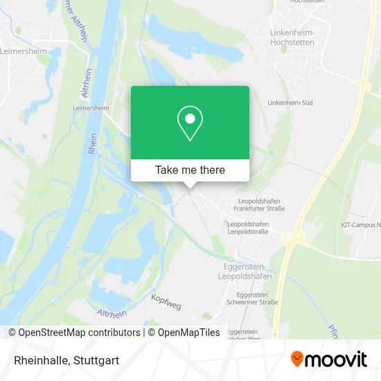 Rheinhalle map