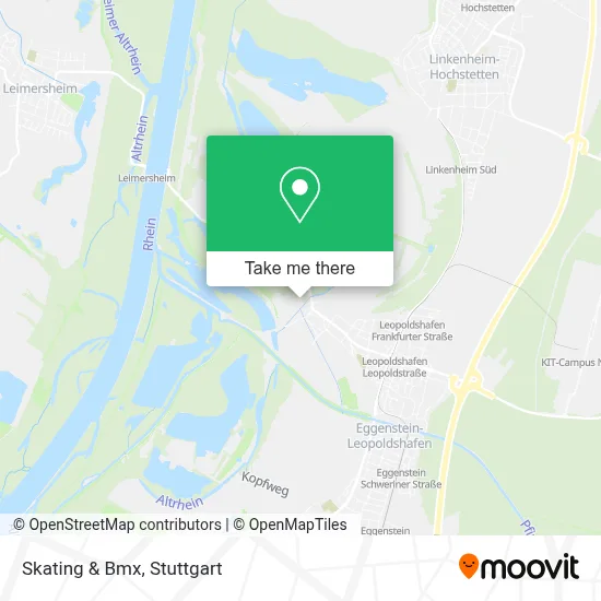 Skating & Bmx map