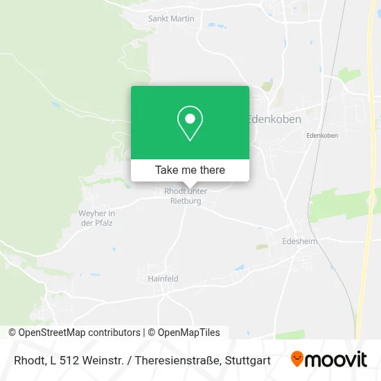 Rhodt, L 512 Weinstr. / Theresienstraße map