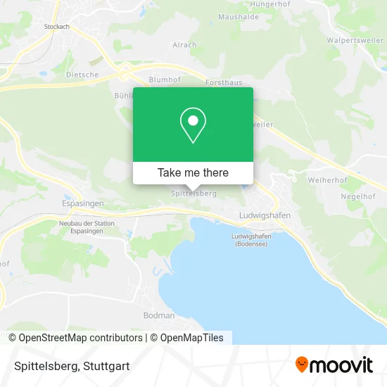 Spittelsberg map