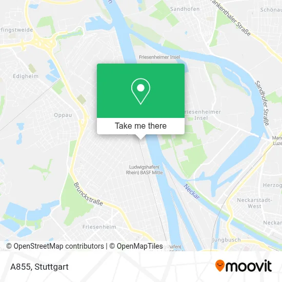 A855 map