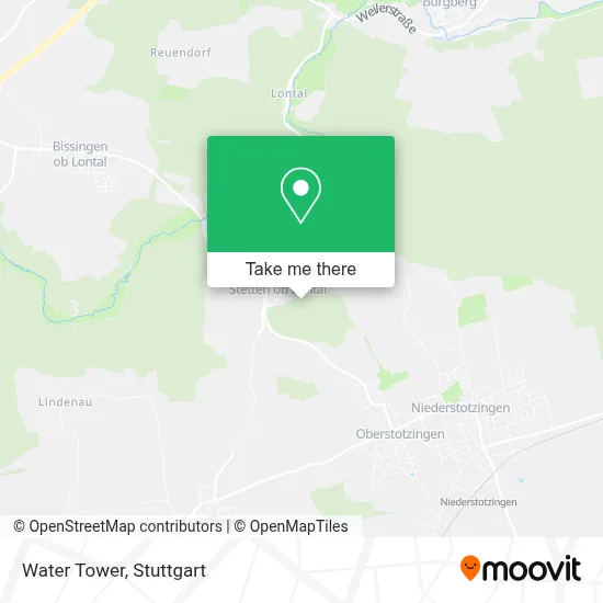 Wasserturm map