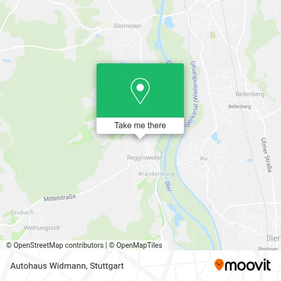 Autohaus Widmann map