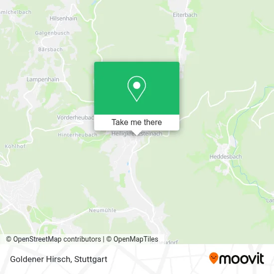 Goldener Hirsch map