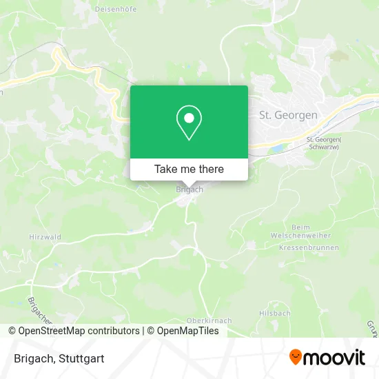 Brigach map